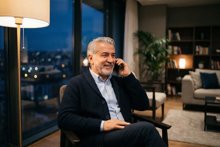 Akşam saatinde evinden hastaneyi arayıp randevu alan hasta